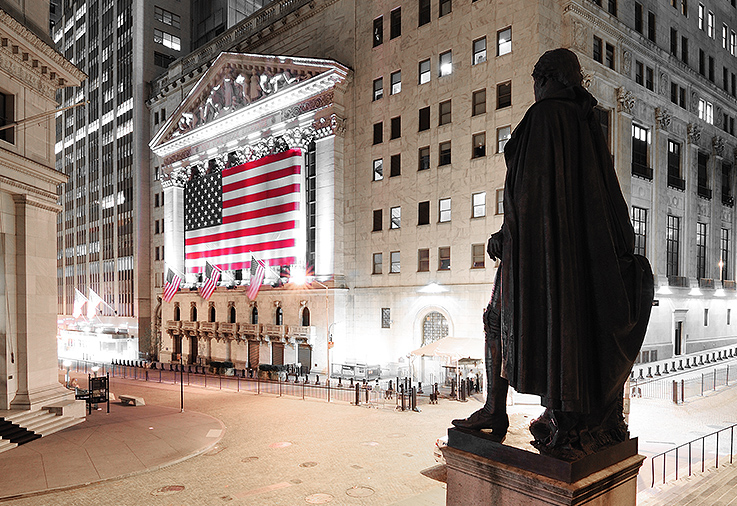 New York Stock Exchange, Wall St.