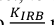 Equation: _{KIRB}