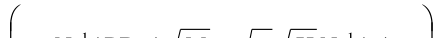 Equation: