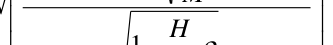 Equation: H