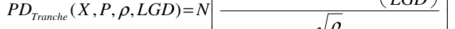 Equation: PDTranche