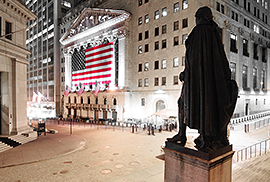 New York Stock Exchange, Wall St.