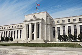 Federal Reserve front steps