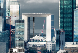 Skyline of La Défense, Paris