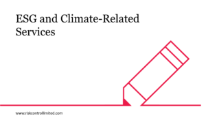 Title page: ESG and Climate-Related Services. www.riskcontrollimited.com